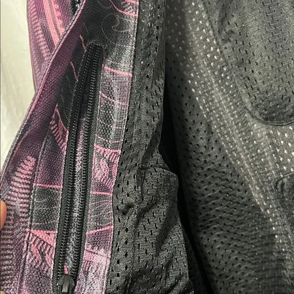 Harley-Davidson Black and Purple Women's Riding Jacket - Picture 7 of 13